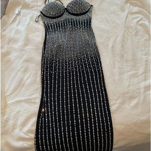 Rhinestone dress